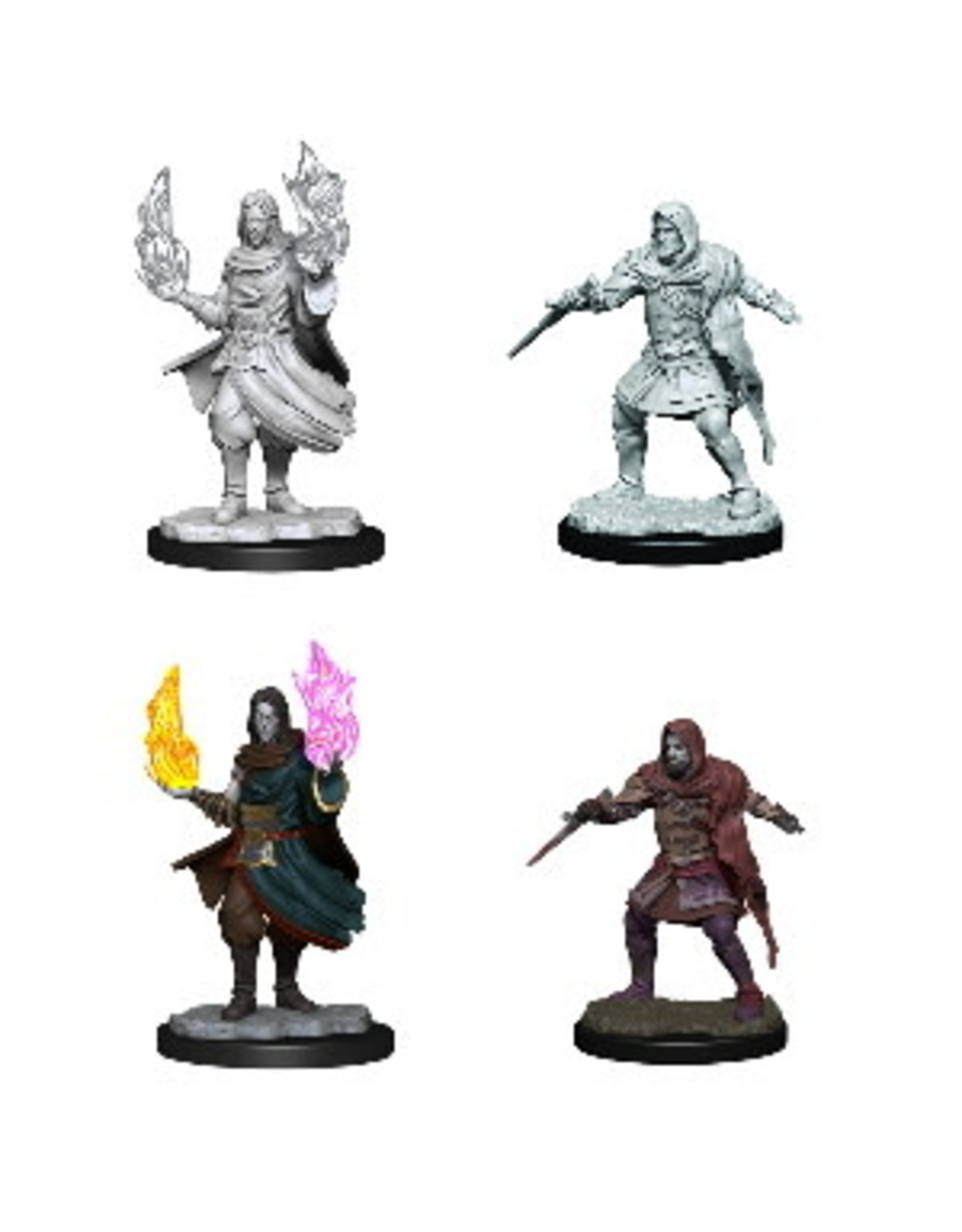 WizKids Critical Role Minis Hollow One Rogue and Sorcerer