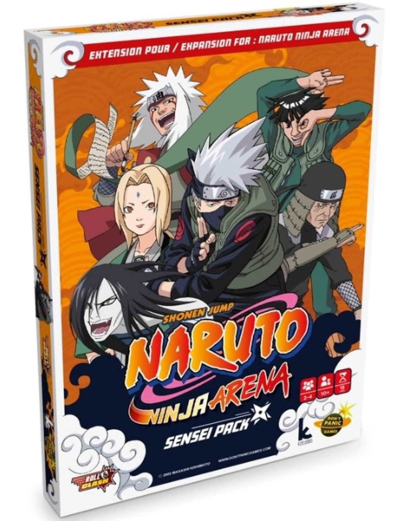 Japanime Naruto Ninja Arena Sensei Pack
