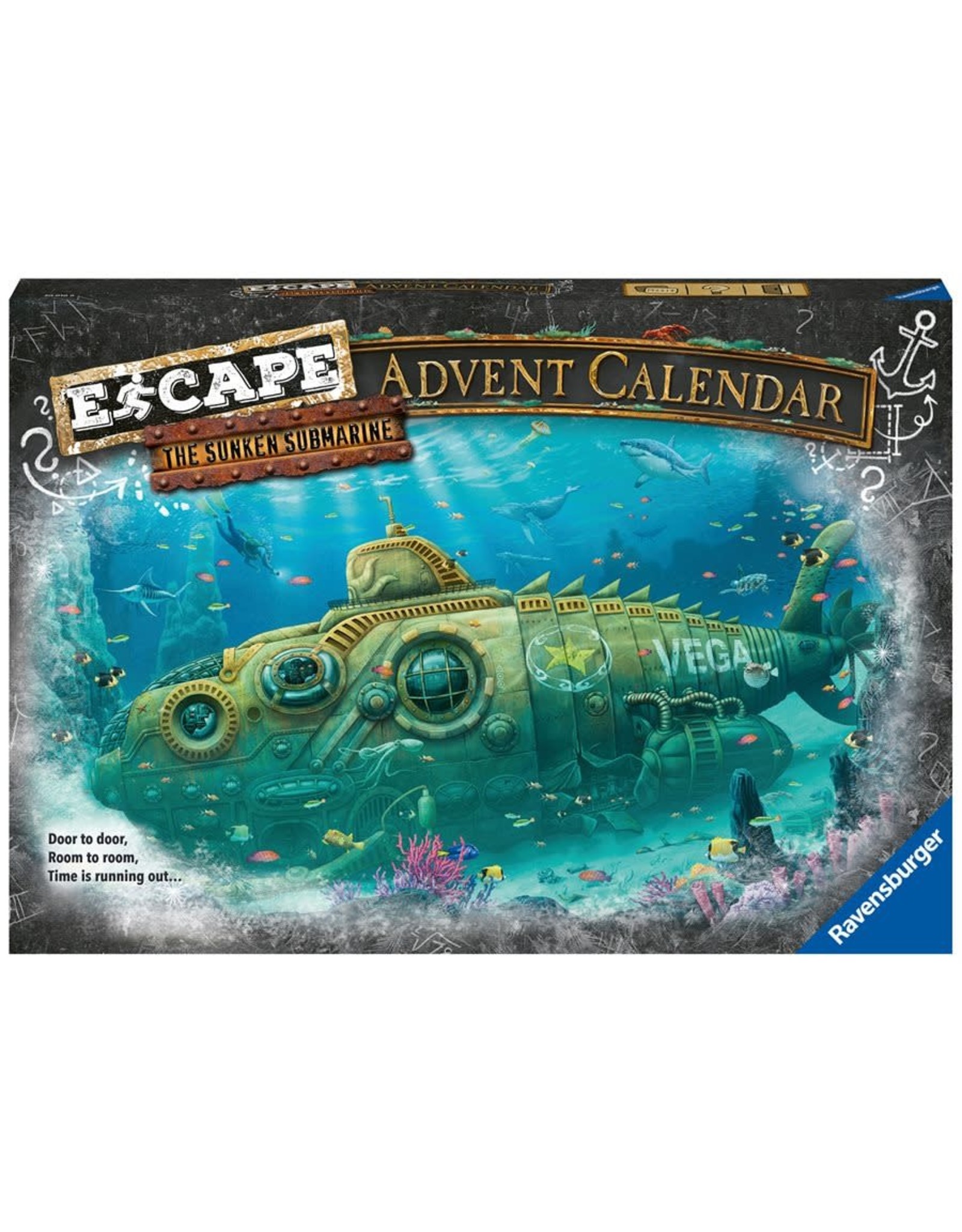 Ravensburger Escape: The Sunken Submarine Advent Calendar