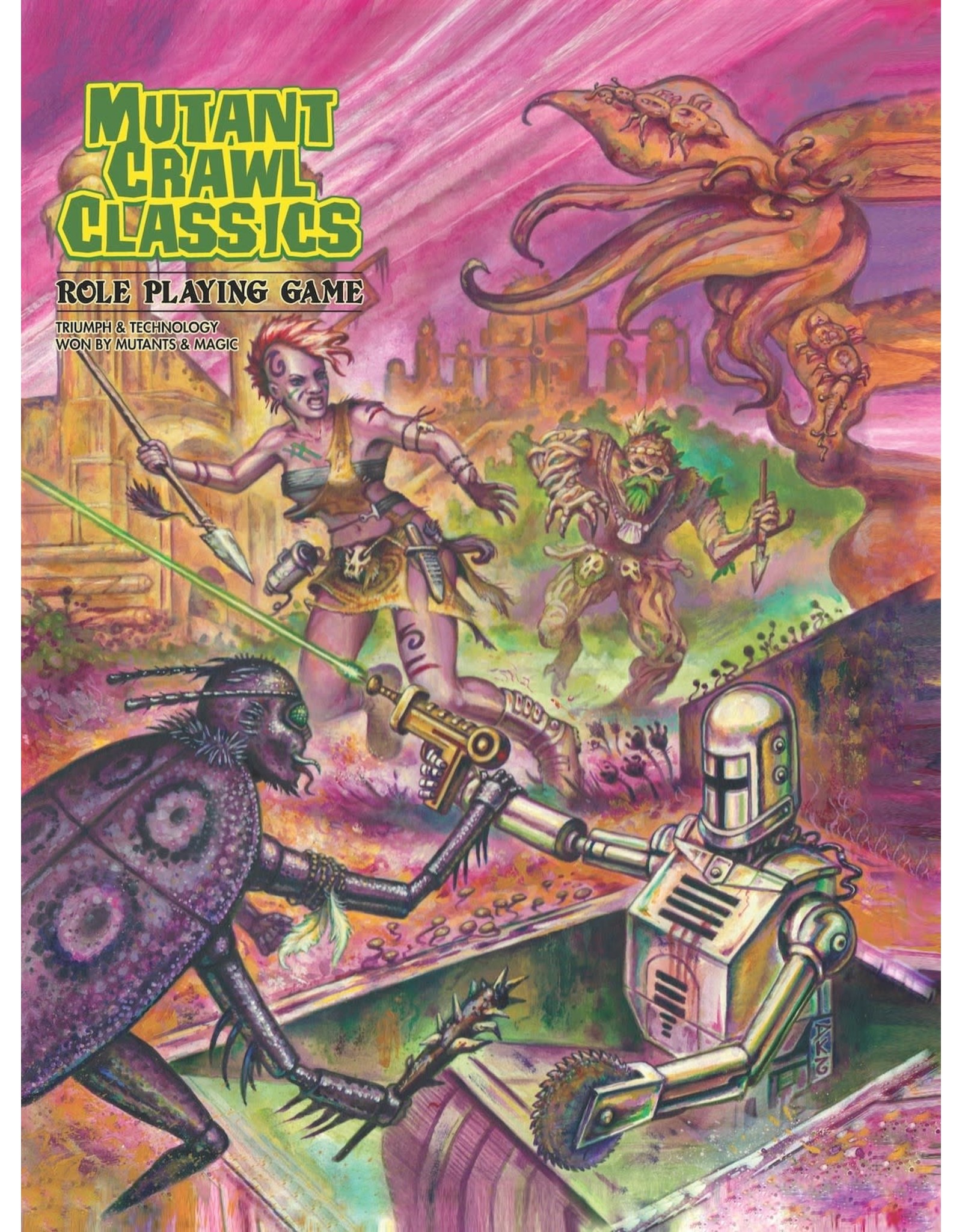 Goodman Games Mutant Crawl Classics RPG Core Rulebook