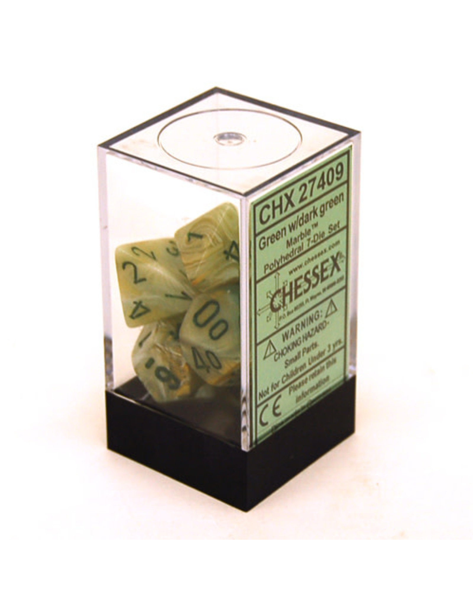 Chessex Chessex Marble (7 pc Set)