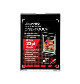 Ultra Pro 1 Touch 23Pt Black Border Magnetic Holder