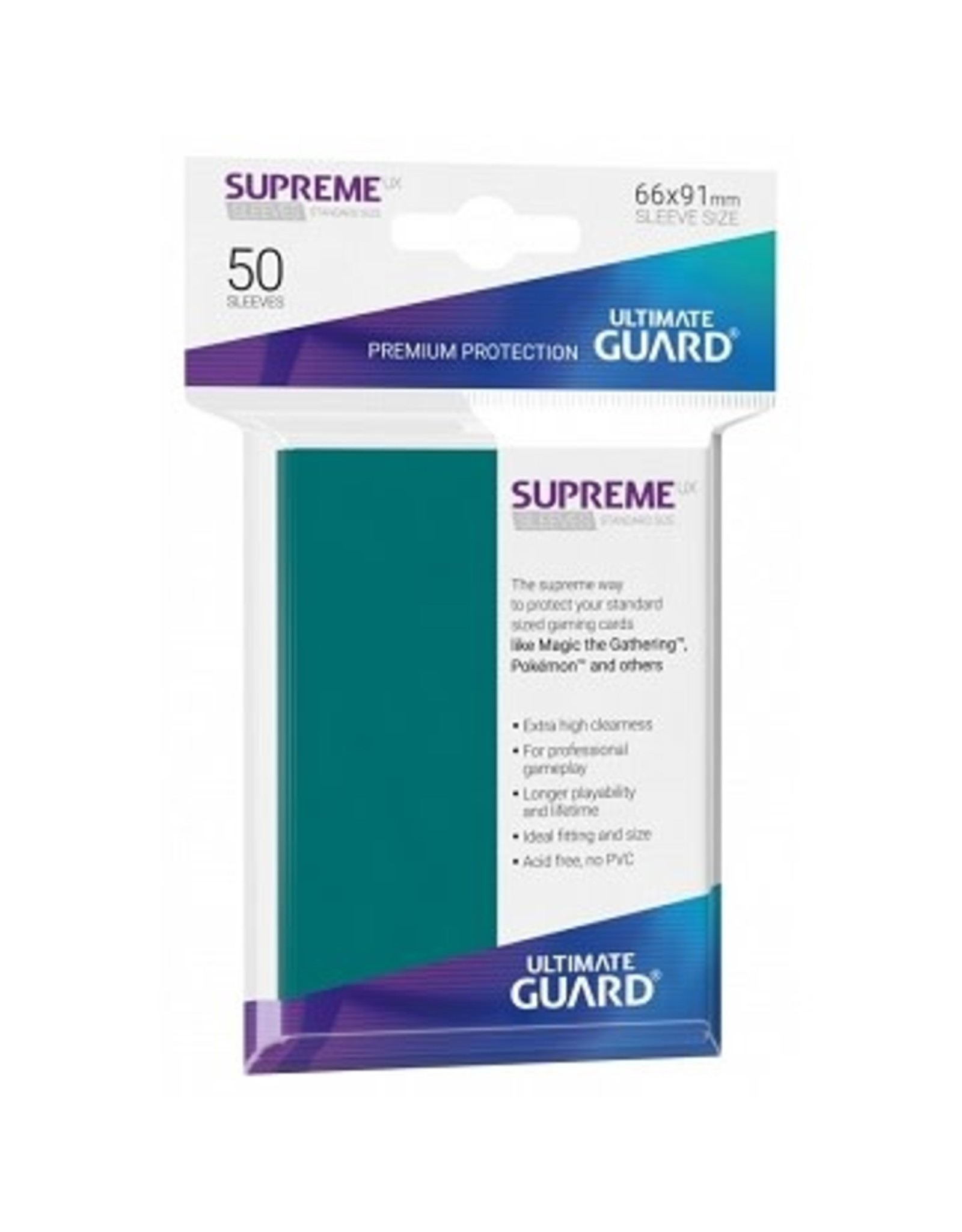 Ultimate Guard Ultimate Guard Supreme Sleeves Standard Size 50 CT