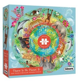 Gibsons Gibsons Puzzle - There Is No Planet B 500 Pieces (Circular)