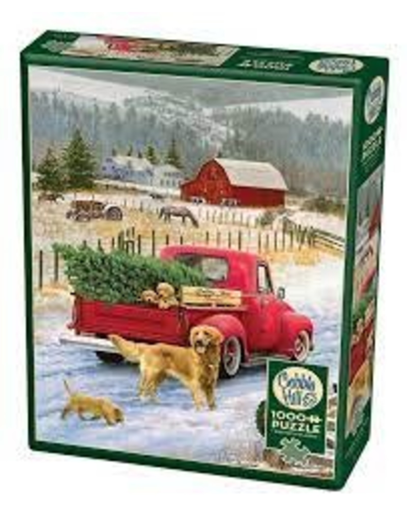 Cobble Hill Cobble Hill Puzzle: Christmas on the Farm (1000 PCS)
