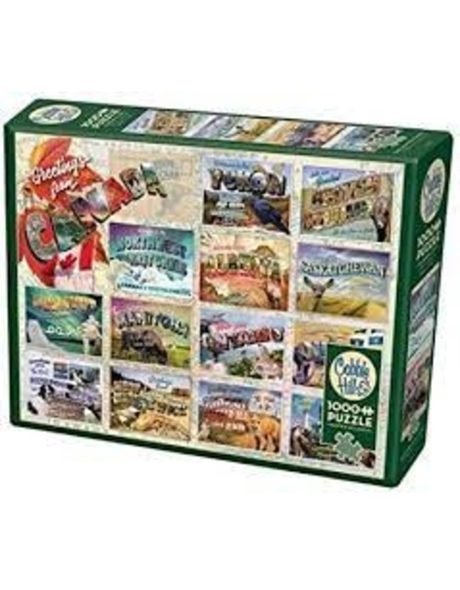 Cobble Hill Cobble Hill Puzzle: Greetings From Canada  (1000 PCS)