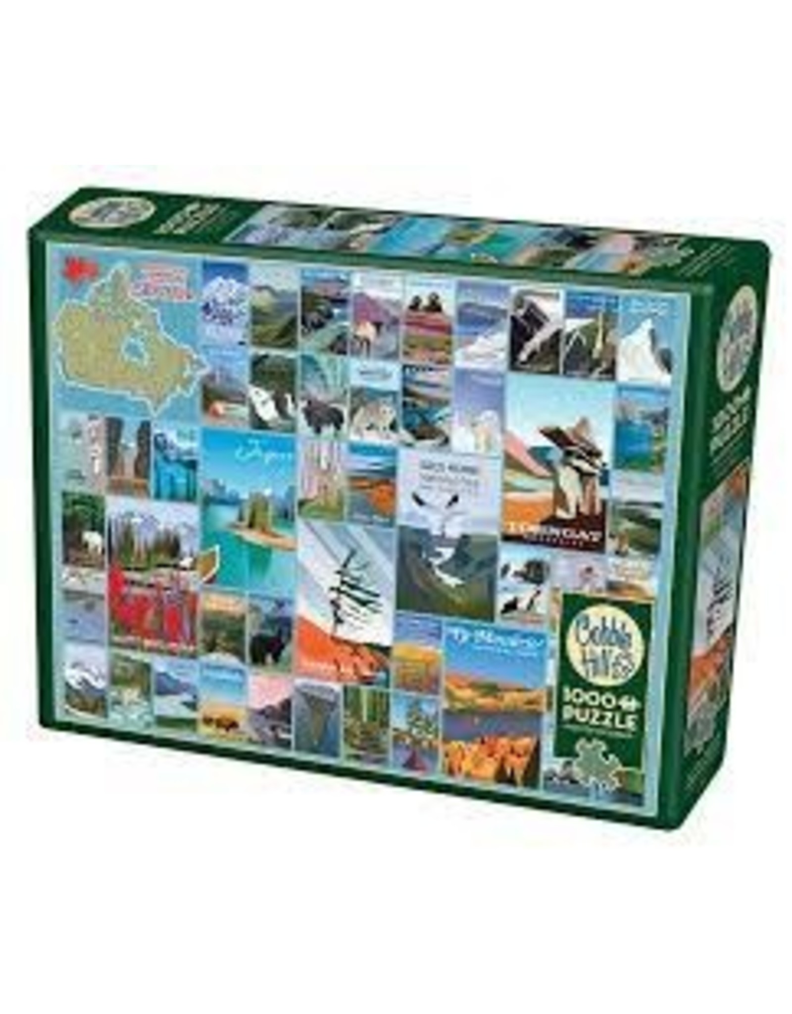 Cobble Hill Cobble Hill Puzzle: National Parks and Reserves of Canada  (1000 PCS)