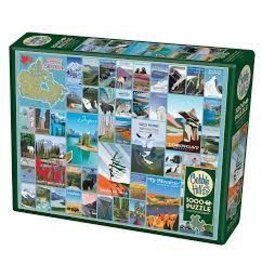 Cobble Hill Cobble Hill Puzzle: National Parks and Reserves of Canada  (1000 PCS)