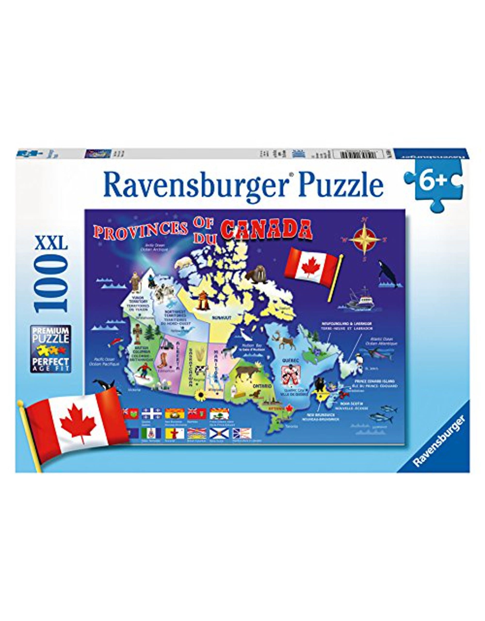 Ravensburger Ravensburger Puzzle: Map of Canada