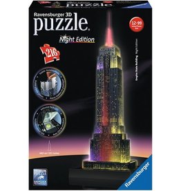 Ravensburger Ravensburger Puzzle: Empire State Building at Night 3D