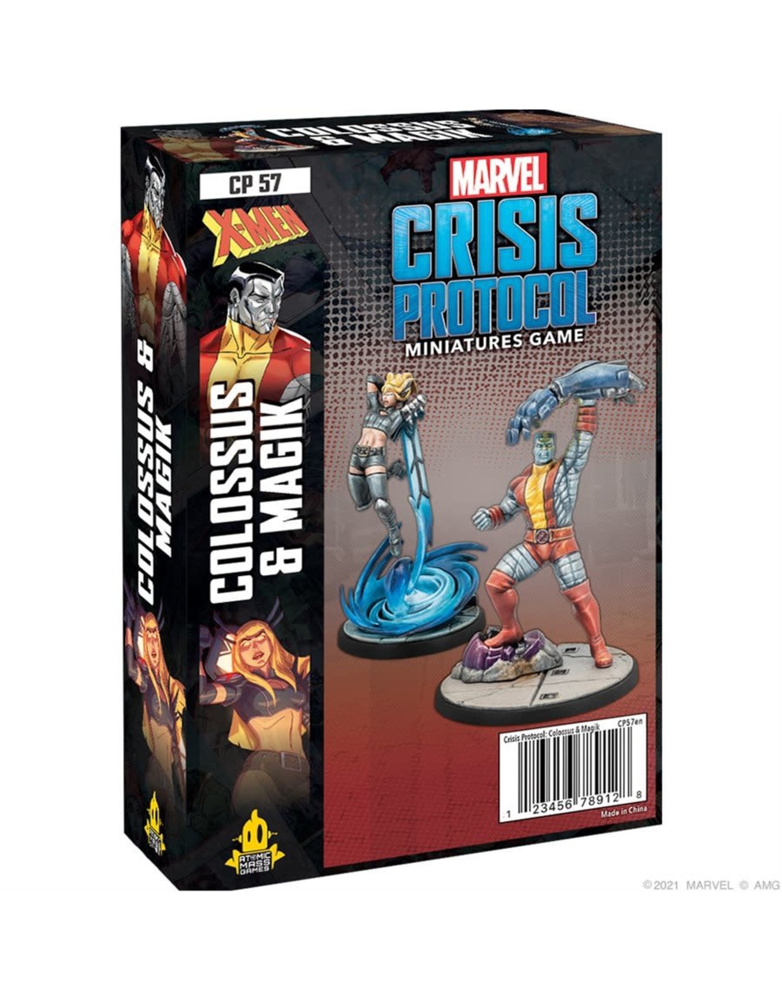 Atomic Mass Games Marvel Crisis Protocol: Colossus & Magik Character Pack