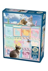 Cobble Hill Cobble Hill Puzzle: Quilted Kittens (500 PC)