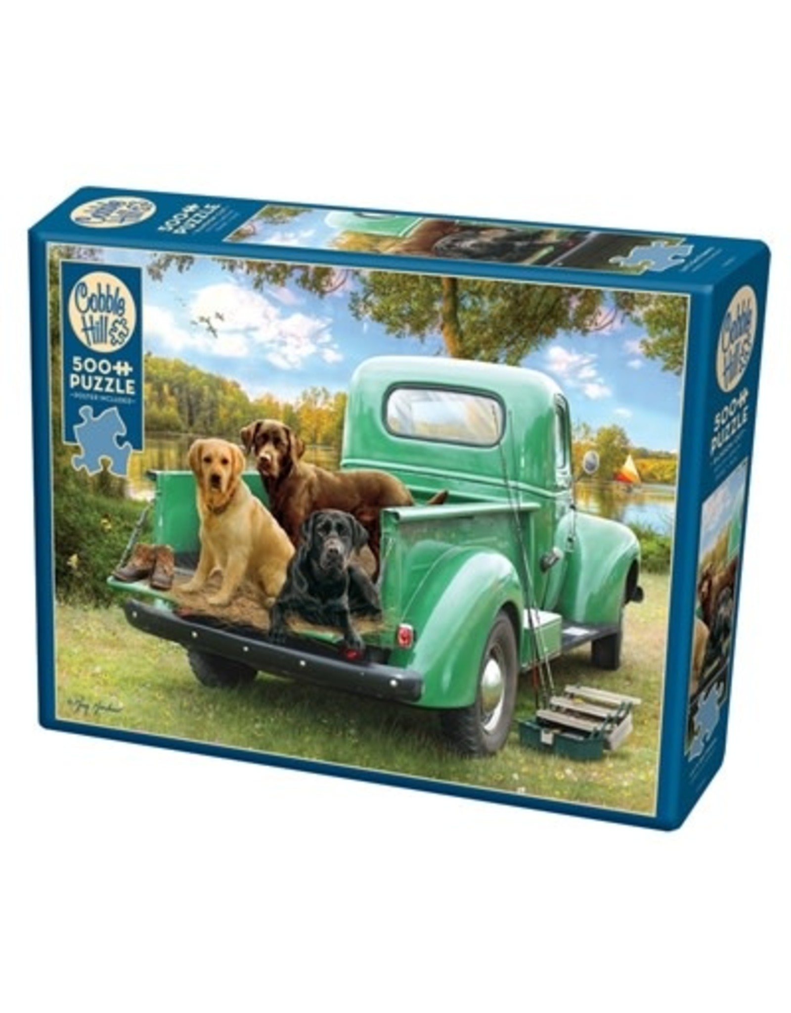 Cobble Hill Cobble Hill Puzzle: Let's Go Fishing (500 PC)