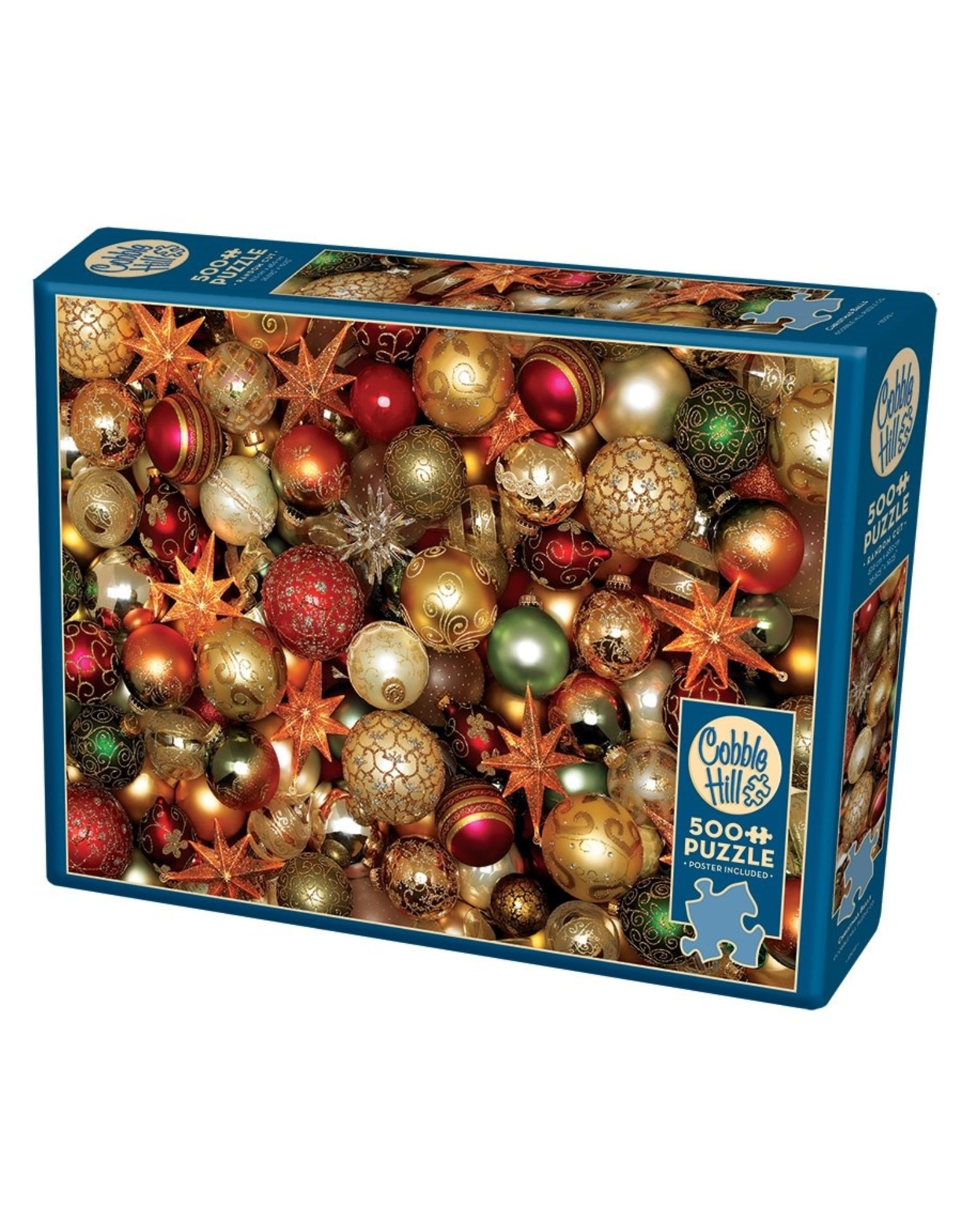 Cobble Hill Cobble Hill Puzzle: Christmas Balls (500 PC)