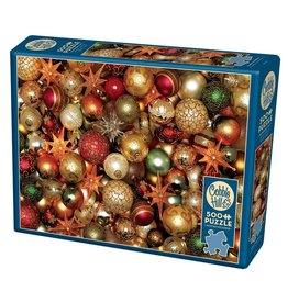 Cobble Hill Cobble Hill Puzzle: Christmas Balls (500 PC)