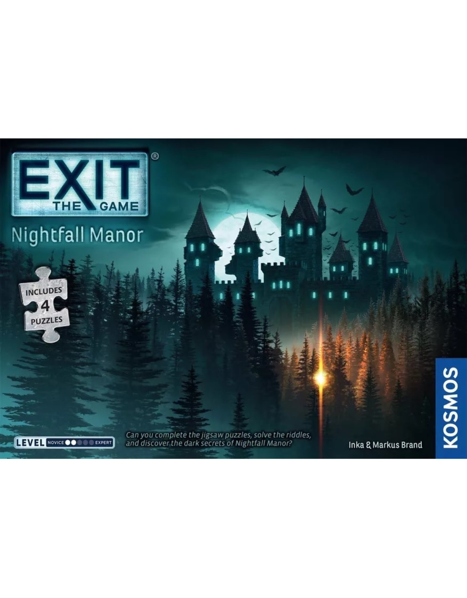 Thames & Kosmos Exit: Nightfall Manor (With Puzzle)