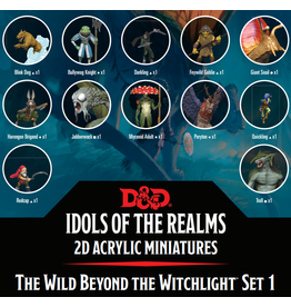 WizKids DND Idols of the Realms 2D Minis Wild Beyond the Witchlight Set 1