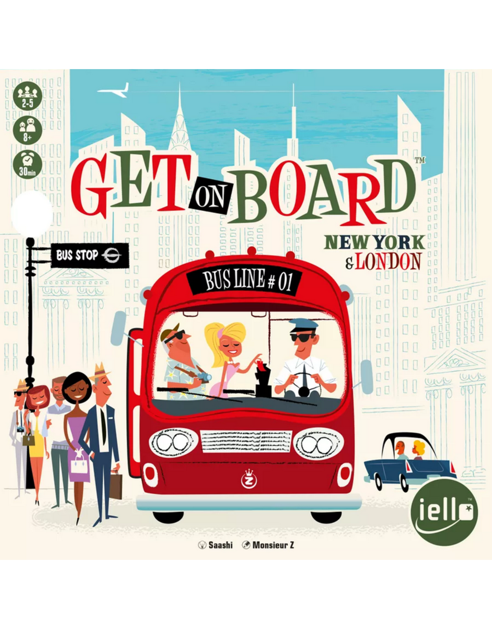 Iello Get On Board London New York & London
