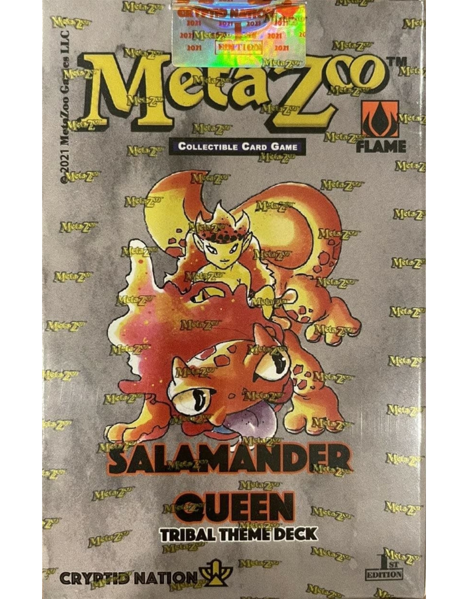 Metazoo Games MetaZoo Cryptid Nation 2nd Edition Theme Deck - Salamander Queen