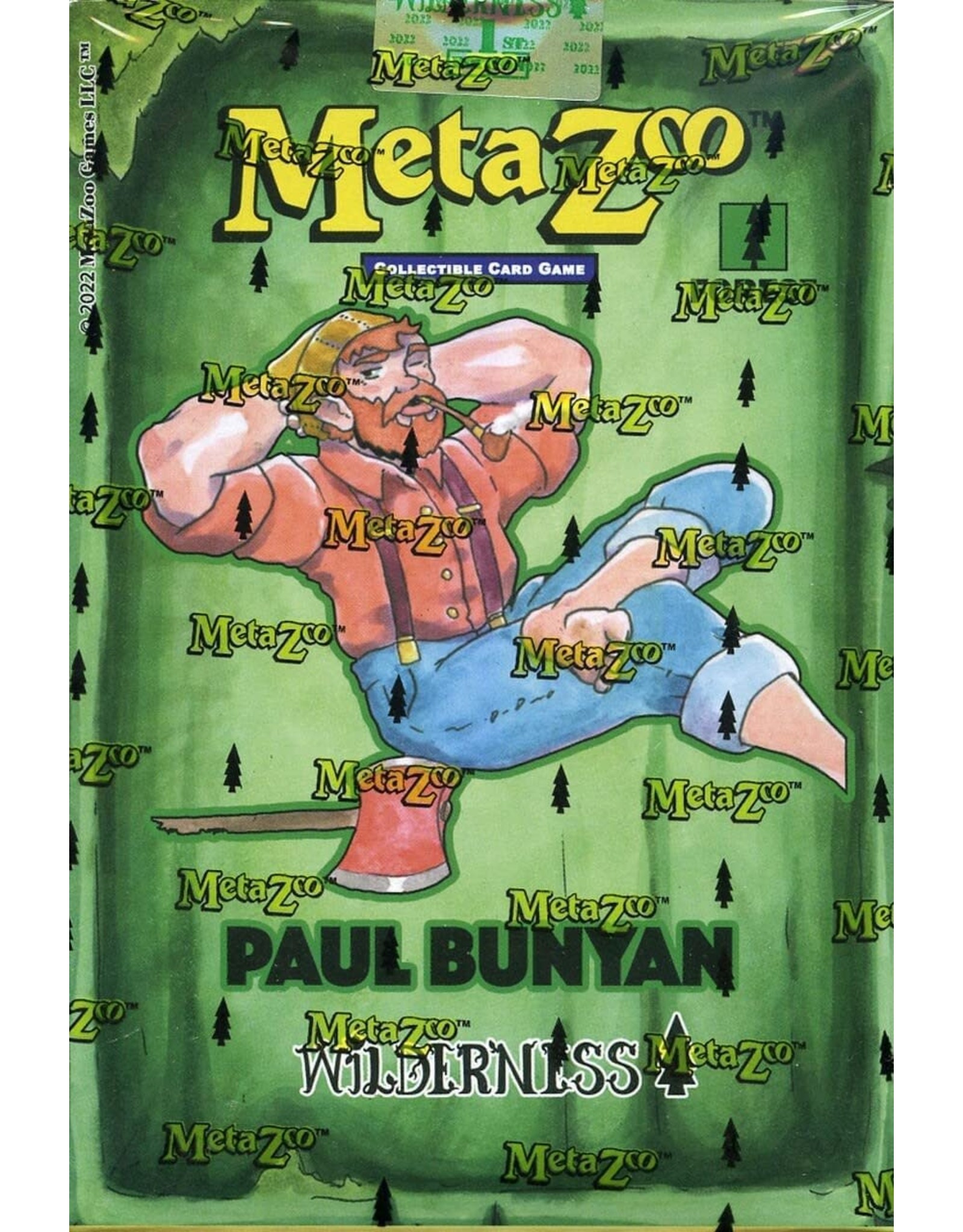 MetaZoo Wilderness Theme Deck - Paul Bunyan