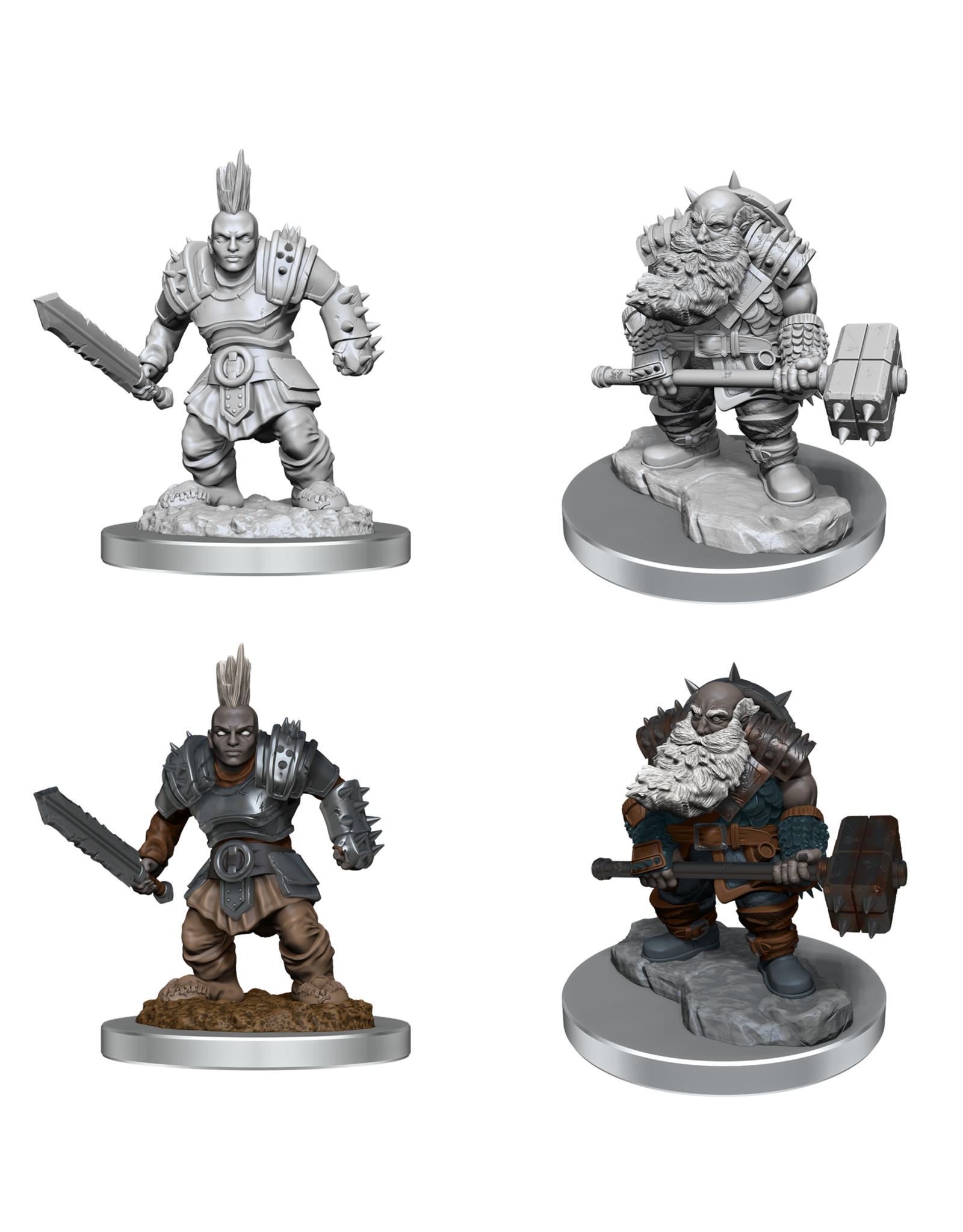 WizKids DND Unpainted Minis Wave 18