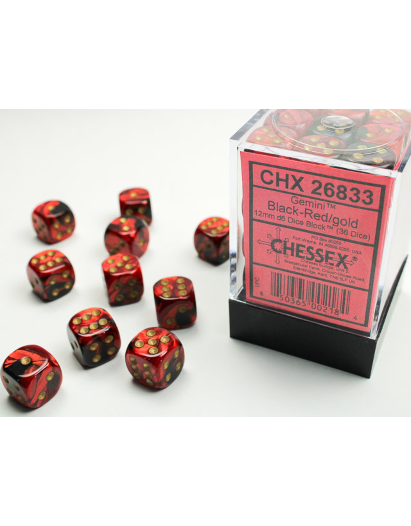 Chessex Chessex Gemini 12mm (36d6)