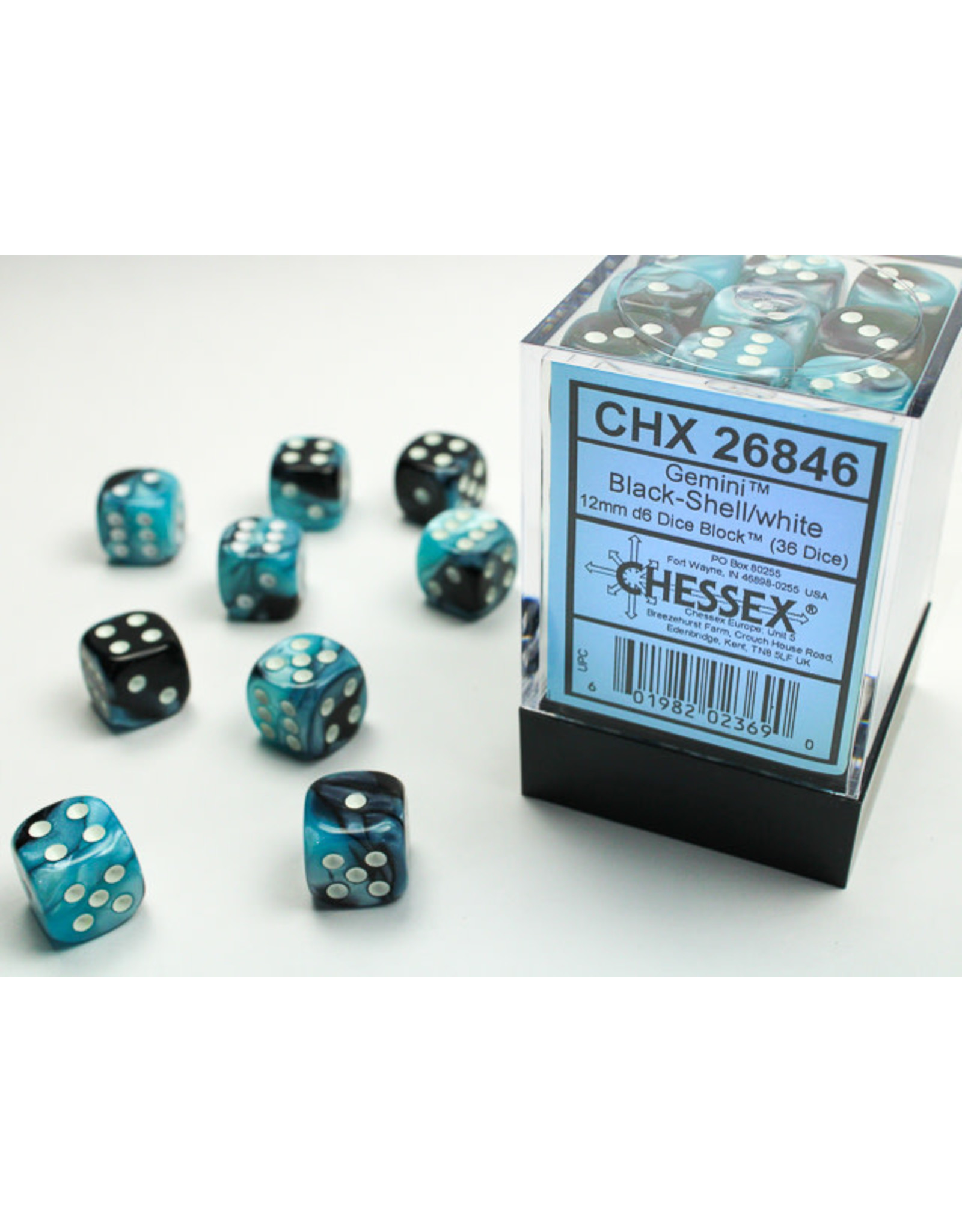 Chessex Gemini 12mm (36d6) 2022