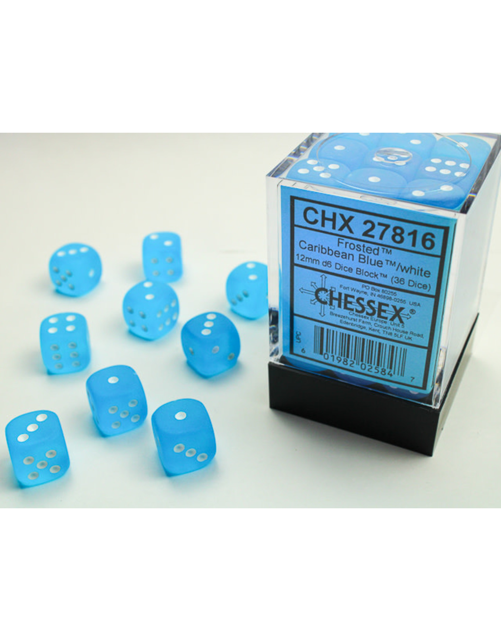 Chessex Chessex Frosted 12mm (36d6)