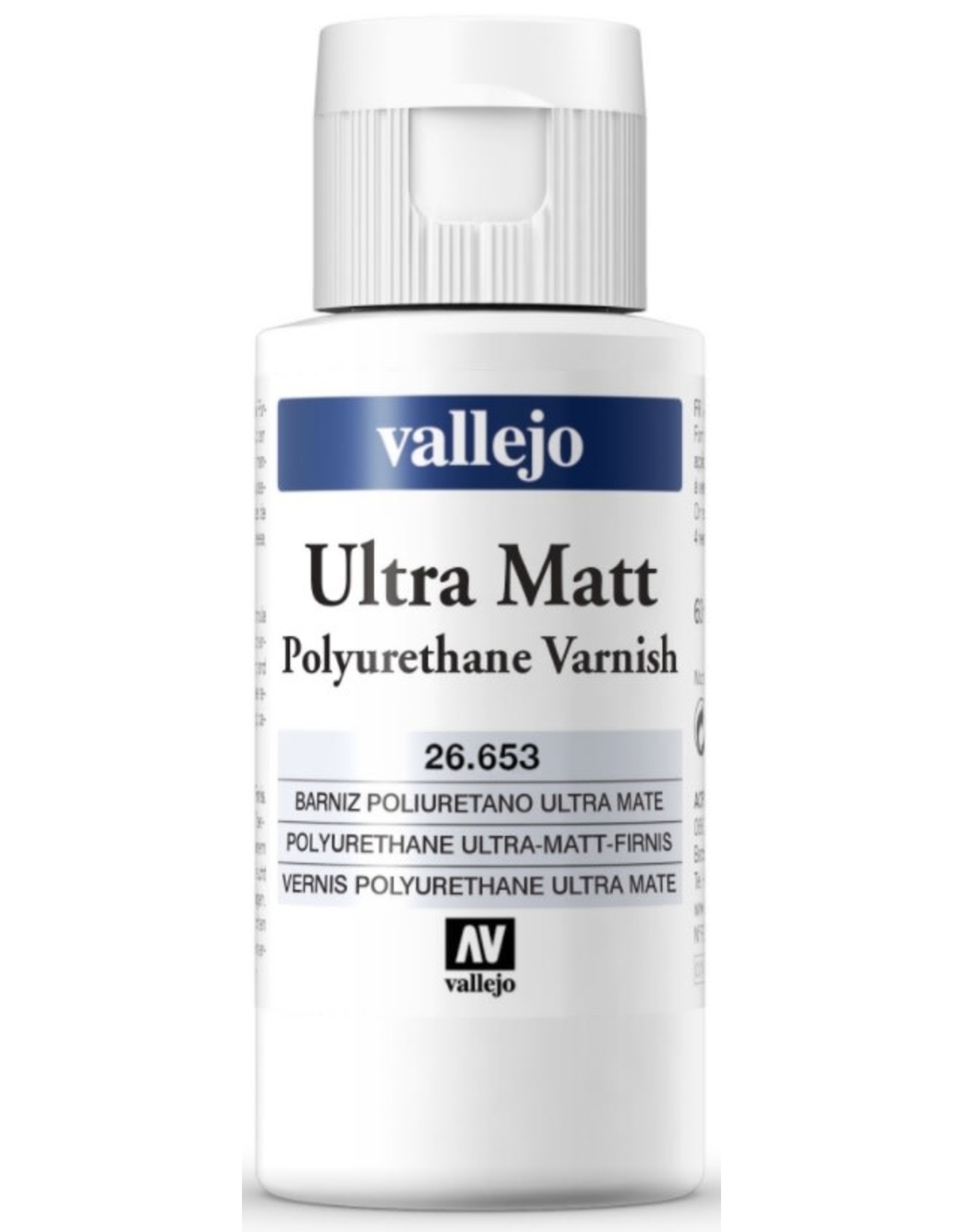 Vallejo: Ultra Matt Polyurethane Varnish 60ml