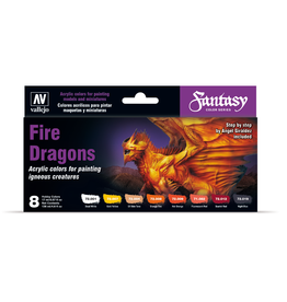 Vallejo: Fantasy Color Series Fire Dragons
