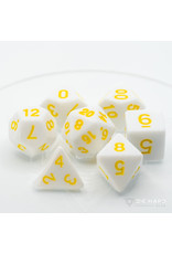 Die Hard Dice Poly Rpg Set - White With Pastel Yellow