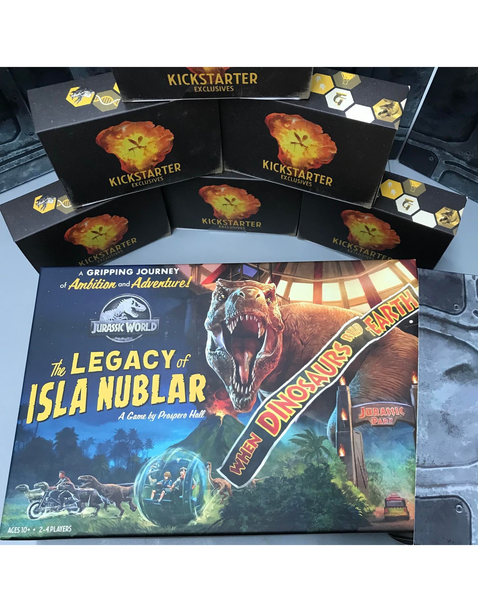 Jurassic World: The Legacy of Isla Nublar + Kickstarter Exclusives