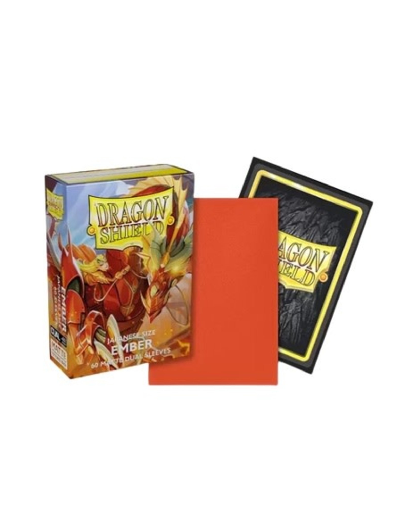 Dragon Shield Matte Japanese Dual Ember Alaria: Warrior Princess (60) (Orange)