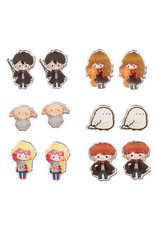 Bioworld Harry Potter Character Earrings 6 Pairs