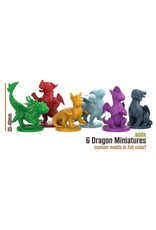 Lucky Duck Games Flamecraft Dragon Miniatures