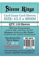 Sleeve Kings Card Game Sleeves 63.5mm X 88mm 110ct