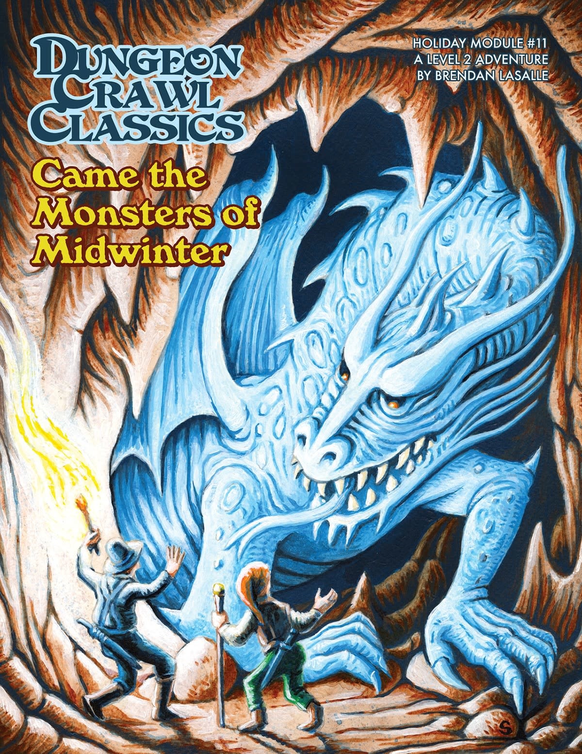 Dungeon Crawl Classics Holiday Module Came The Monsters Of Midwinter