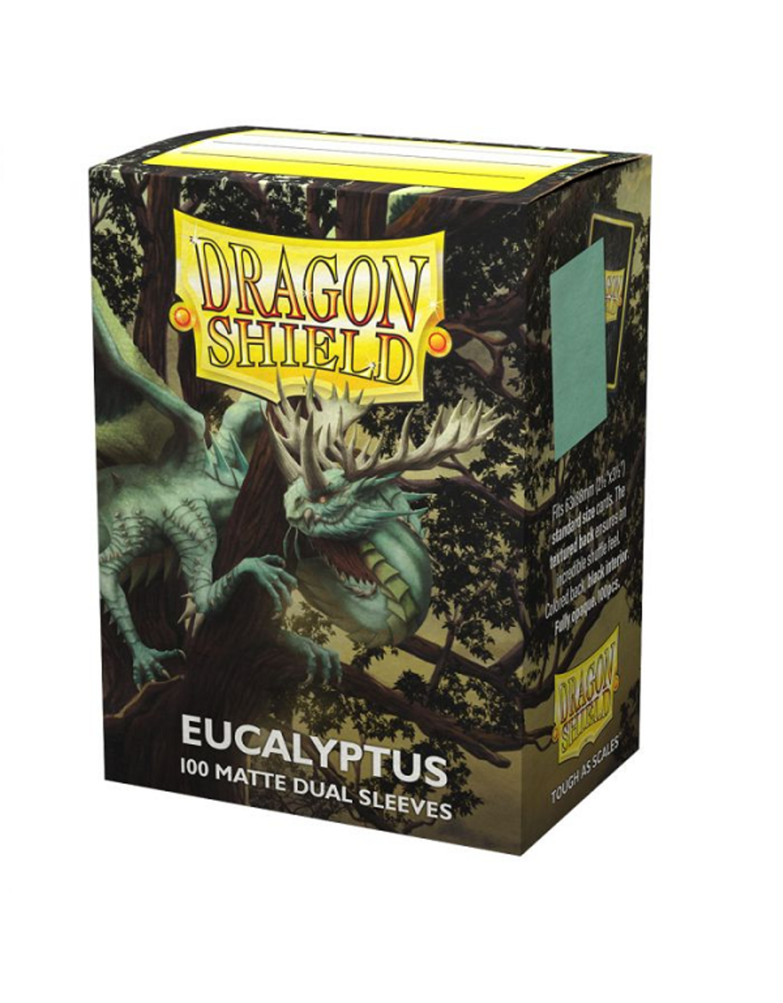 Orange Nebula Dragon Shield Dual Matte (100)