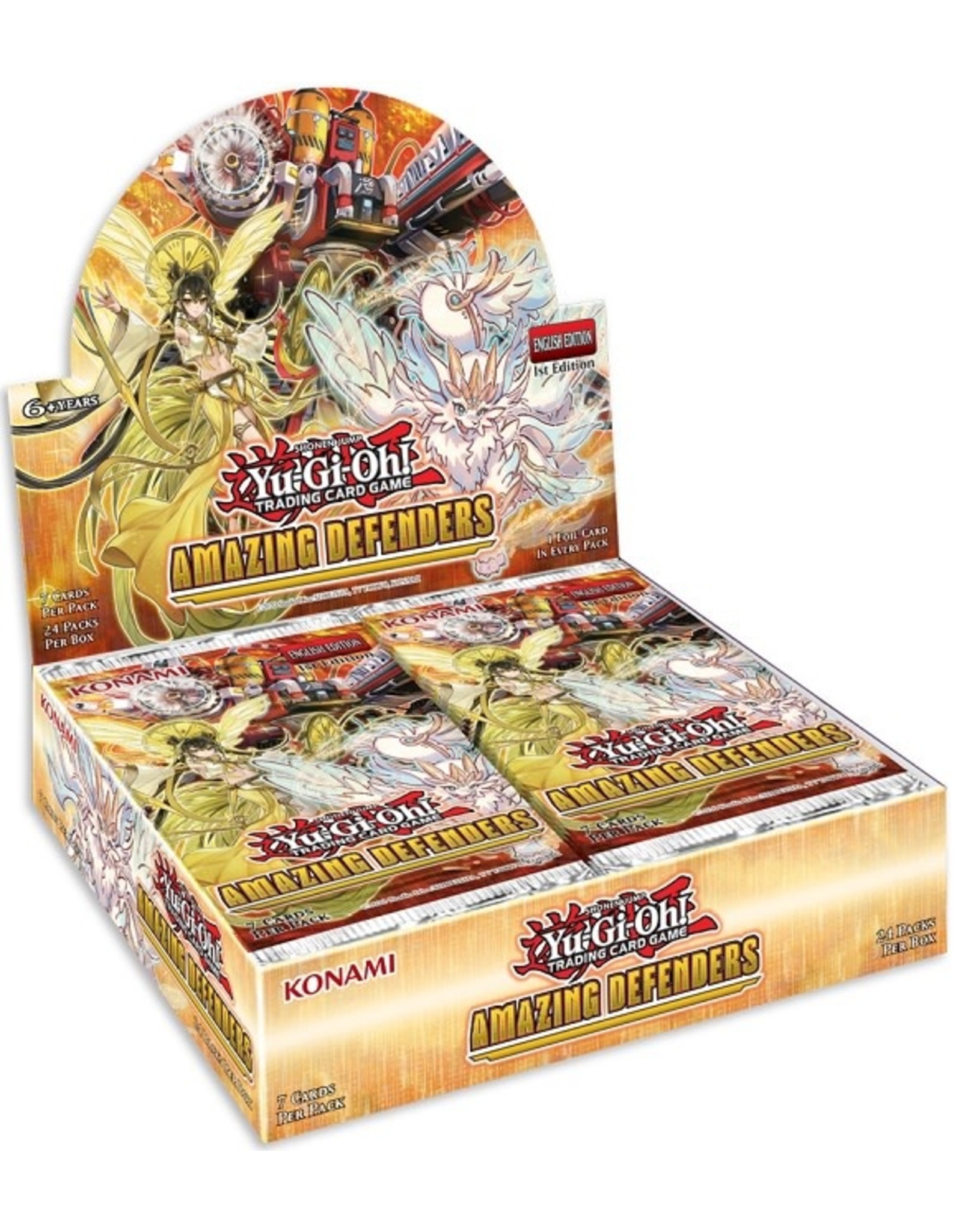Konami Yu-Gi-Oh! Amazing Defenders Booster Box