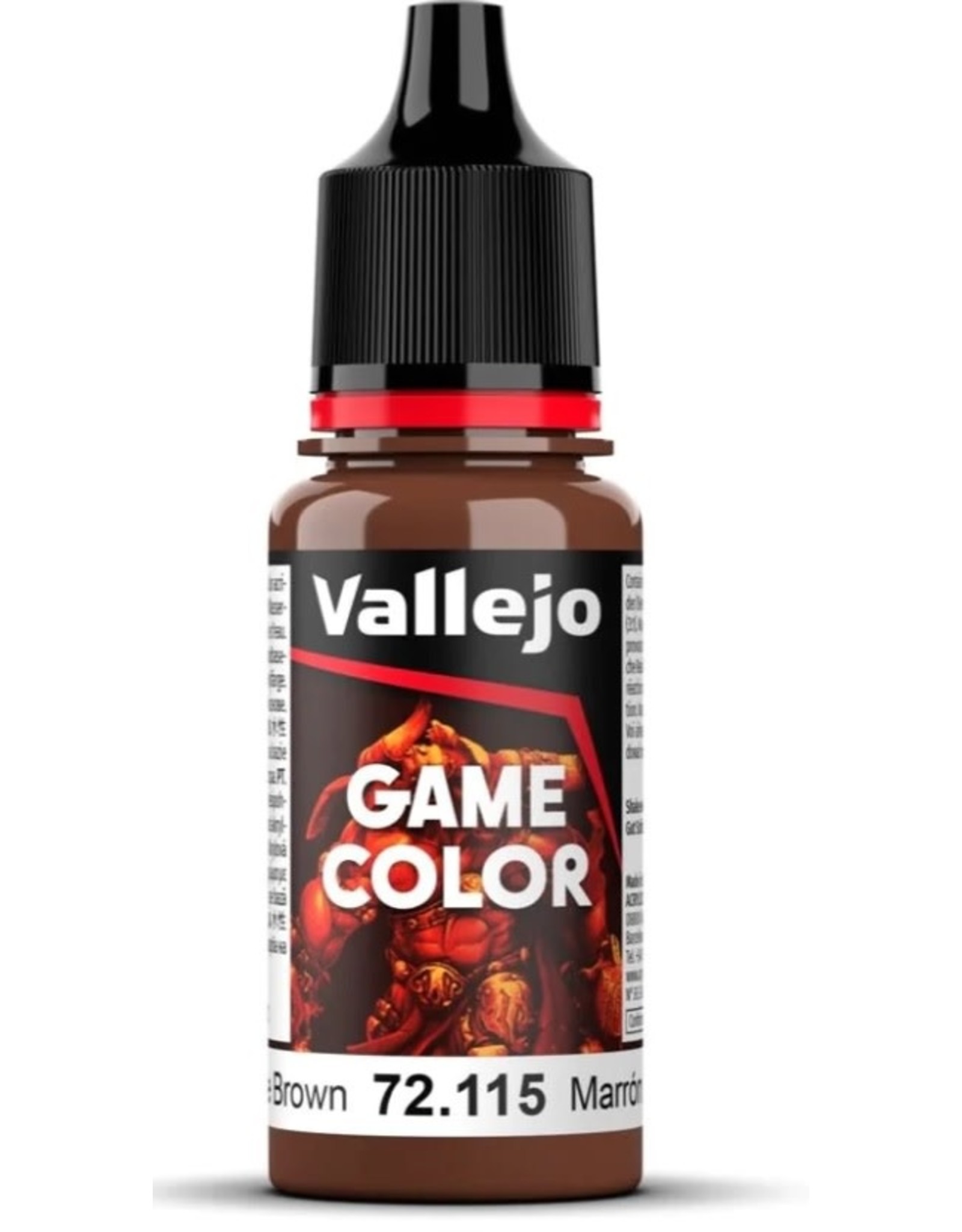 Vallejo Vallejo Game Color (18ml) VAL-72115 Grunge Brown