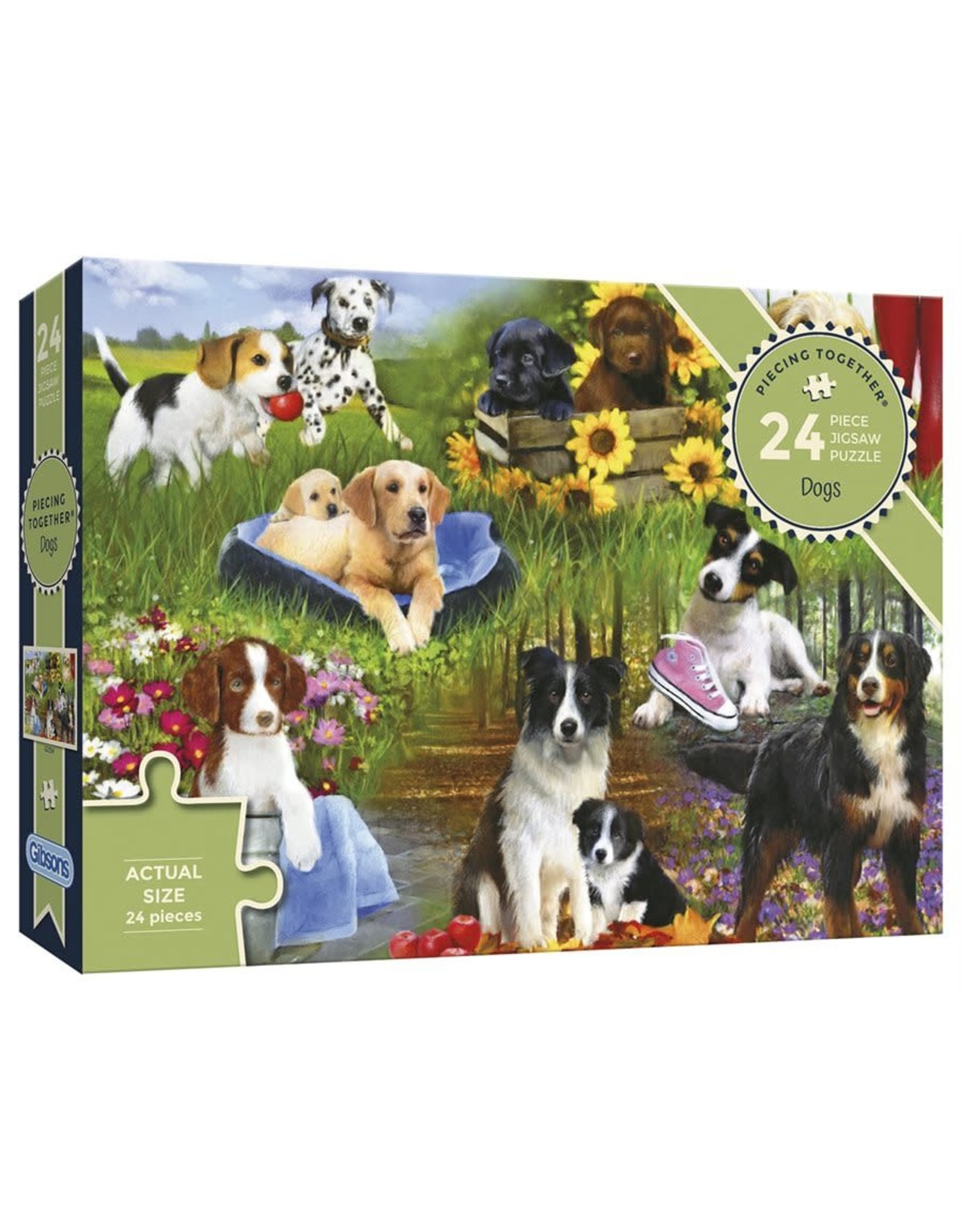 Gibsons Gibsons Puzzle Dogs XL (24Pcs)