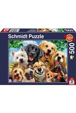 Gibsons Schmidt Puzzle: Dog Selfie (500 Pcs)