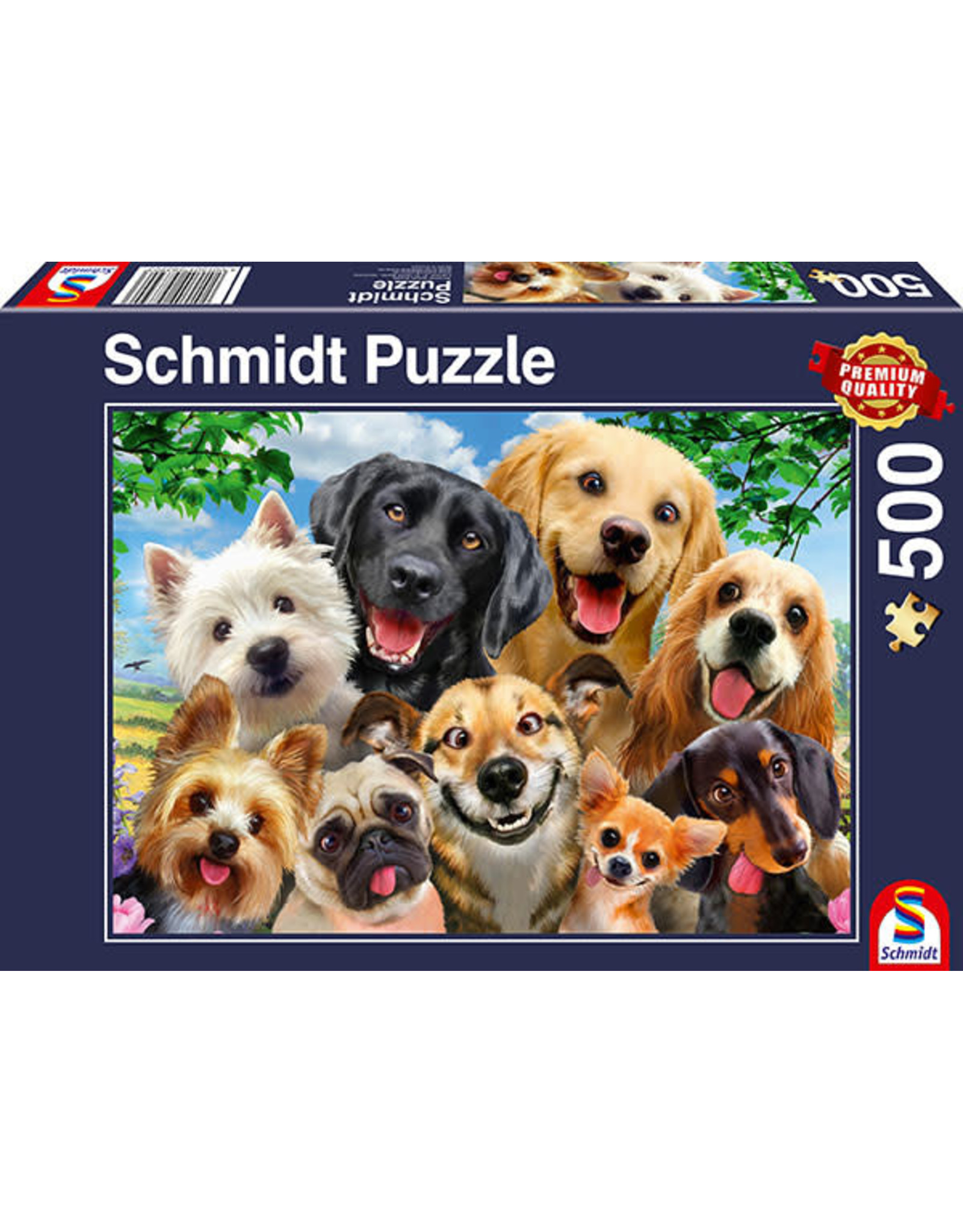 Gibsons Gibson Puzzle: Dog Selfie (500 Pcs)