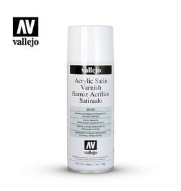 Vallejo: Aerosol Satin Varnish 400 ml