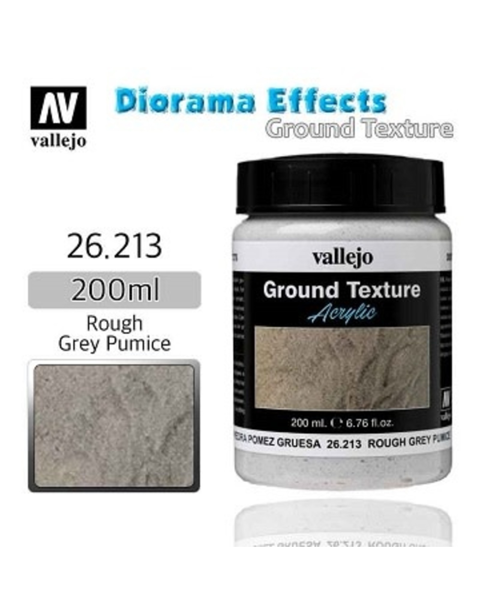 Vallejo: Diorama Ground Textures Grey Pumice 200ml