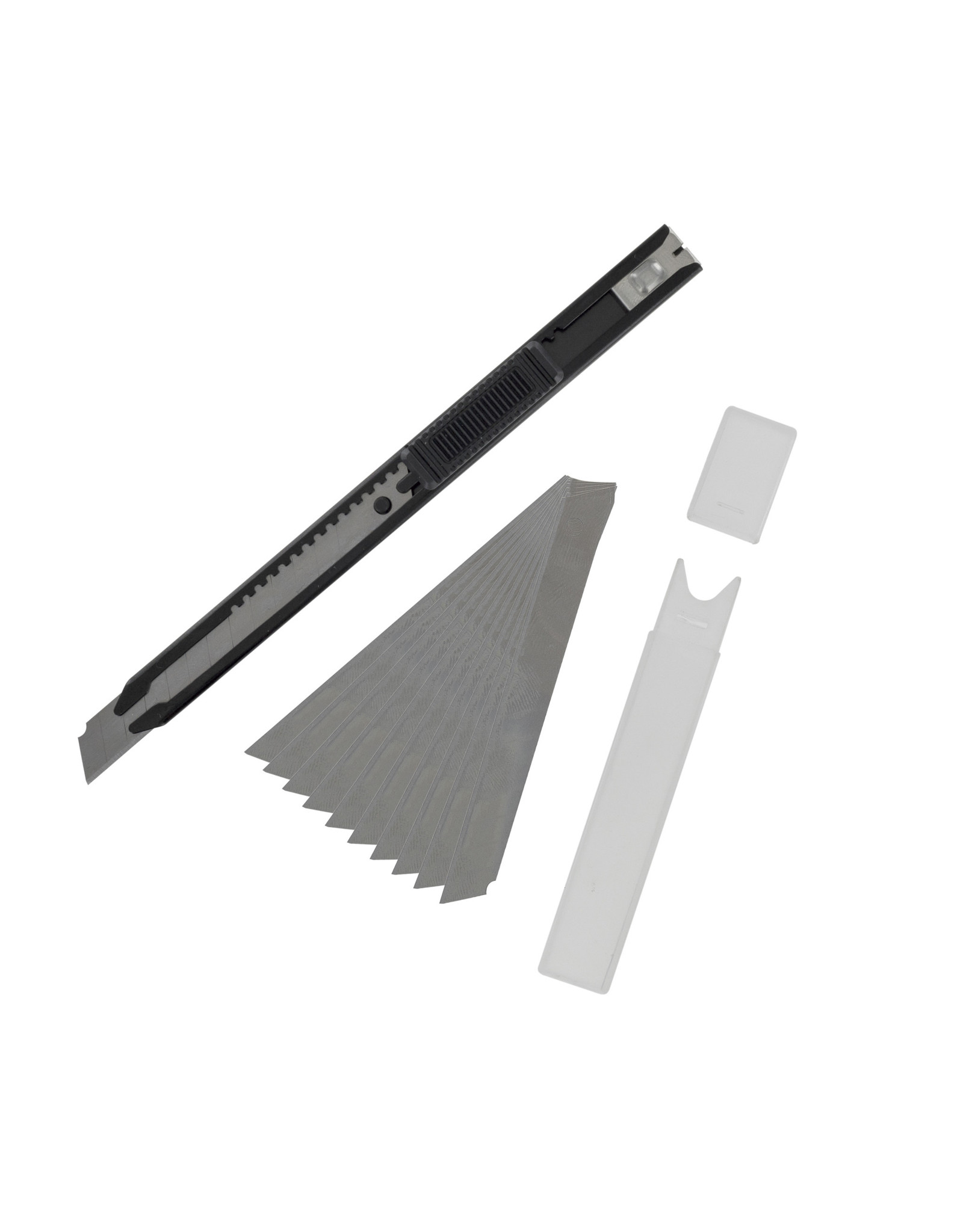 Vallejo Vallejo: Slim Snap-Off Knife w/ 10 Blades
