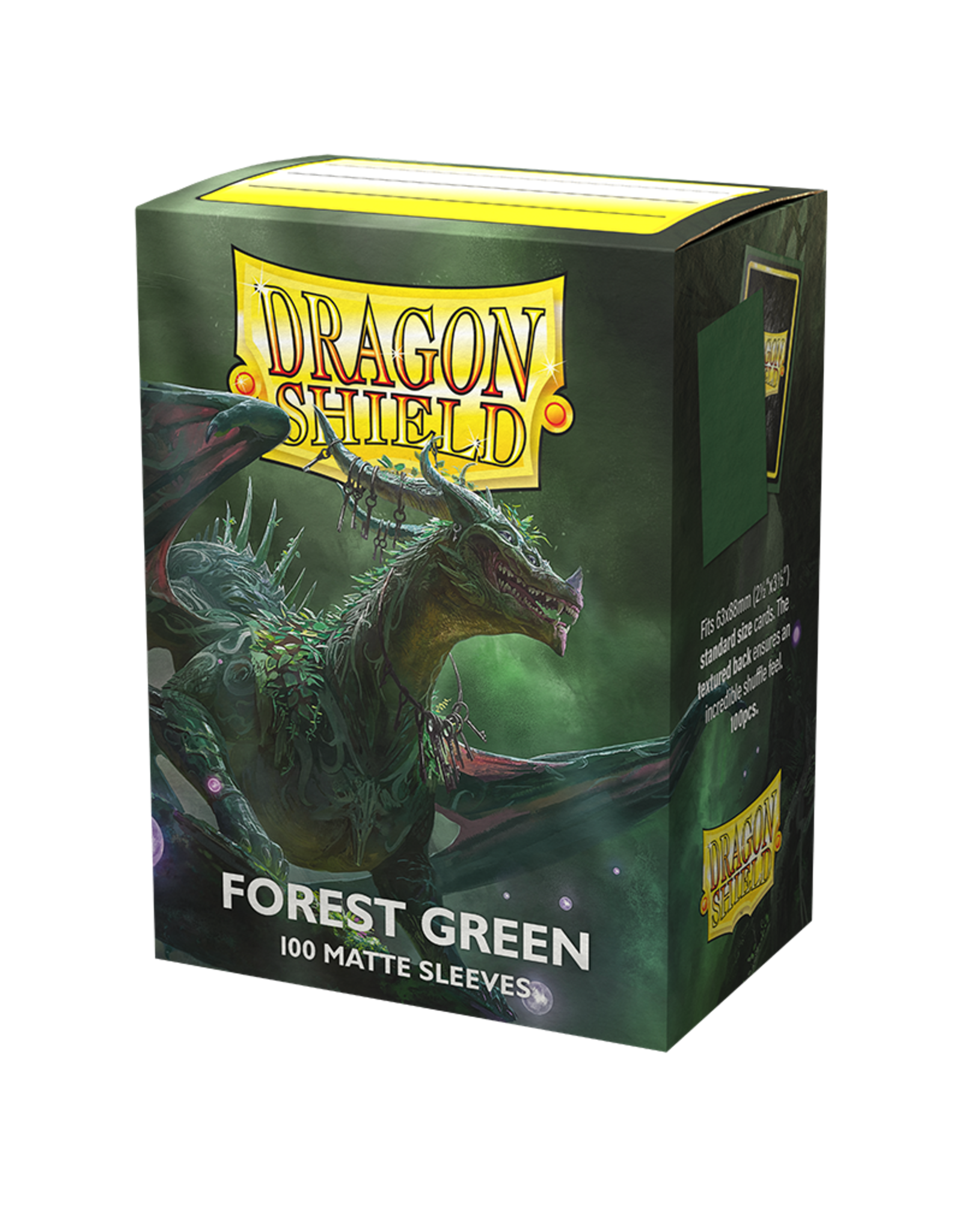 Orange Nebula Dragon Shield Dual Matte (100)