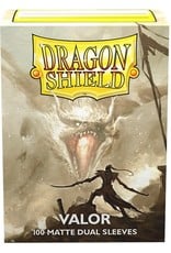 Orange Nebula Dragon Shield Dual Matte (100)