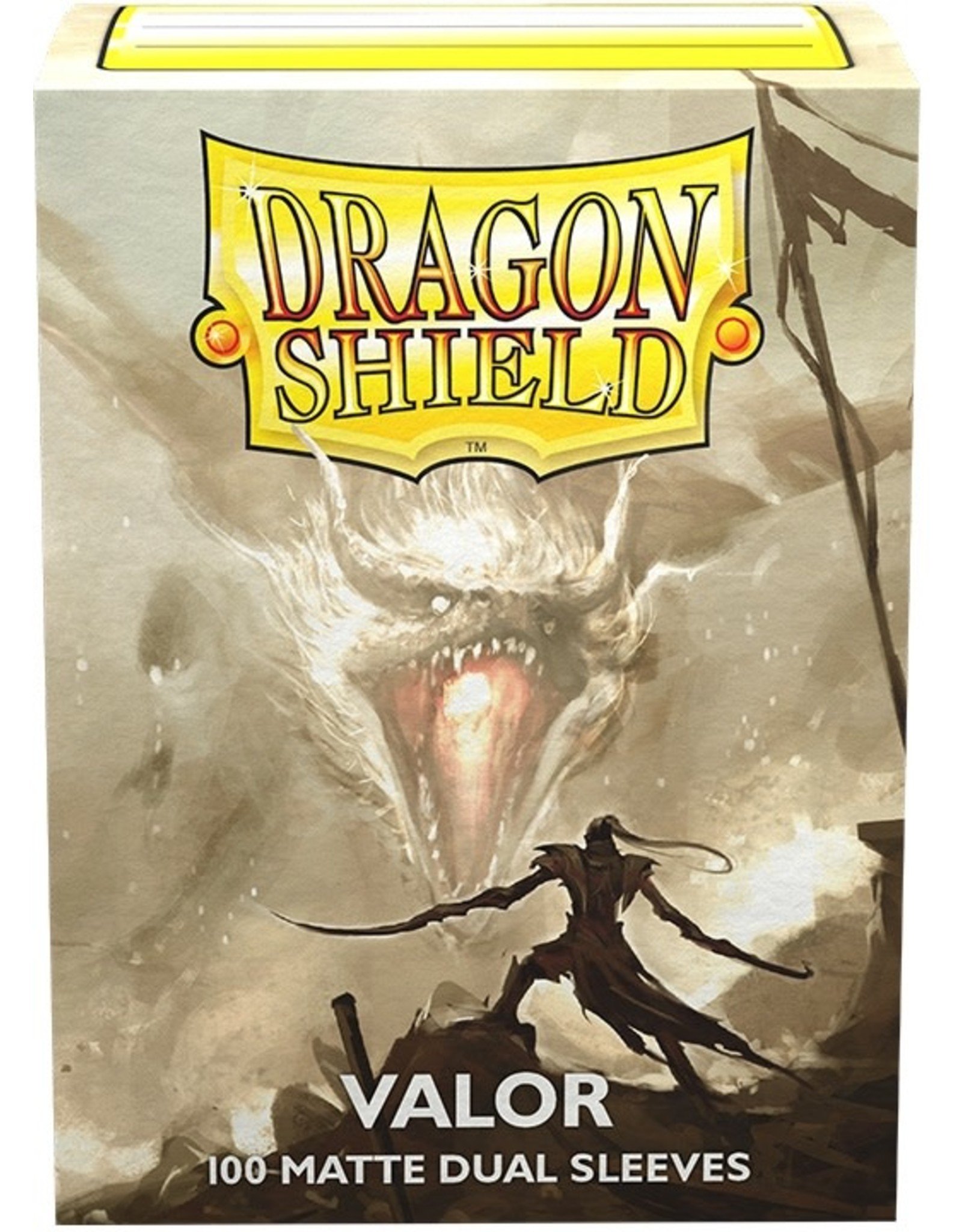 Orange Nebula Dragon Shield Dual Matte (100)