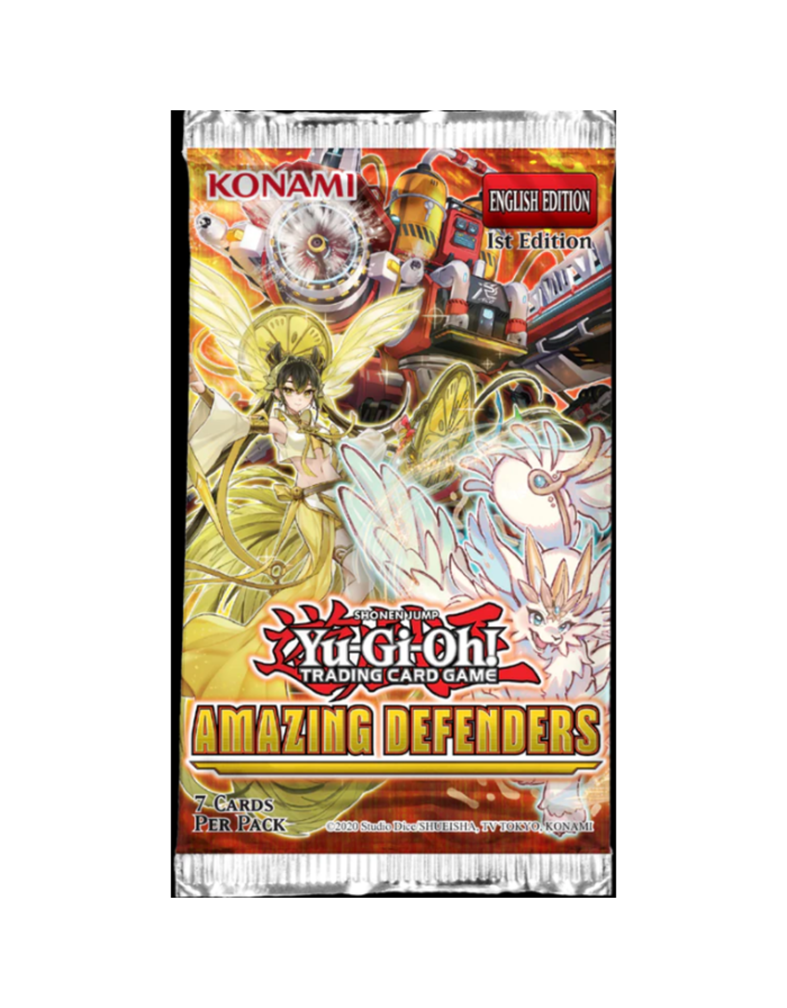 Konami Yu-Gi-Oh! Amazing Defenders Booster Pack